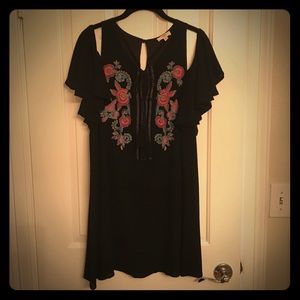 Embroidered dress